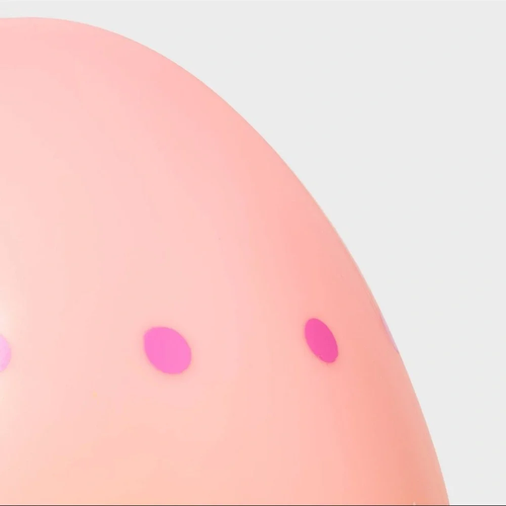 New! Lit Easter Decorative Blow Mold Pink Egg by Target Spritz